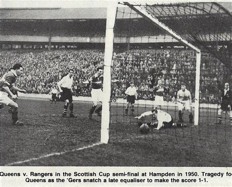 Turn up your speakers at 2:27 min ! Rangers v Queens Park scottish cup 1960 | Glasgow rangers ...