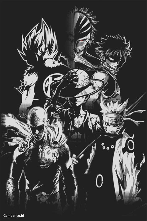 One Piece Black and White Wallpapers - Top Free One Piece Black and