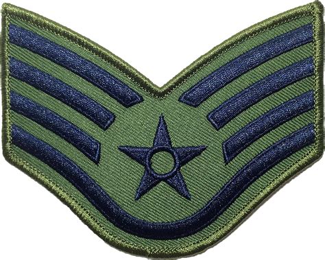 Papapatch Staff Sergeant Chevrons Rank Us Air Force Usaf