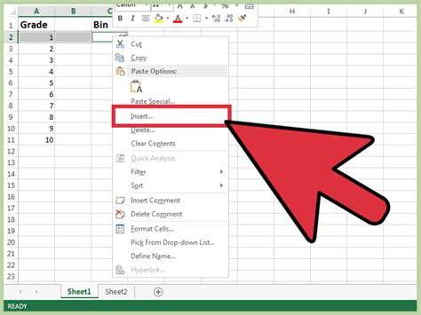 3 Ways To Insert Rows In Excel Wikihow