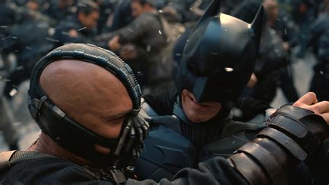 The Dark Knight Rises 2012 Bane Vs Batman Final Fight Youtube