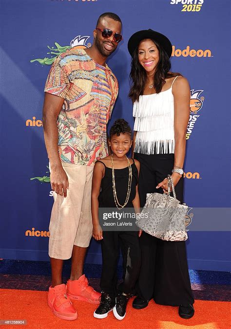 Shelden Williams Candace Parker And Lailaa Nicole Williams Attend