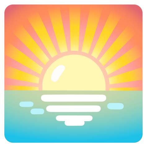 🌅 Sunrise Emoji