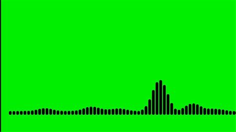 Audio Spectrum Visualizer Green Screen Hd 2018 Line Audio Spectrum