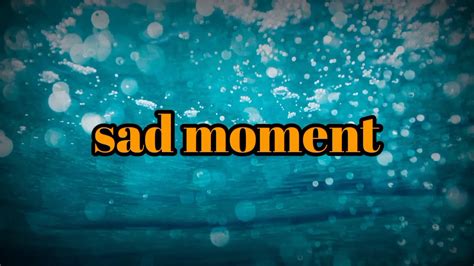 Sad Moment Sound Effects Youtube