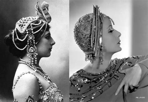 Into The Fashion Inspiration Mata Hari Greta Garbo
