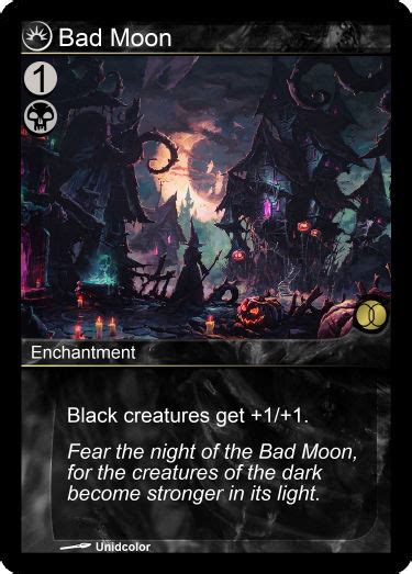 Bad Moon By Mtg Proxies On Deviantart