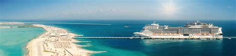 Sir Bani Yas Cruise Beach Cruise Terminals Abu Dhabi Ports