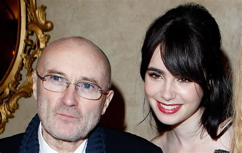 Lily Collins Touching Message To Her Father Phil For His 71st Birthday