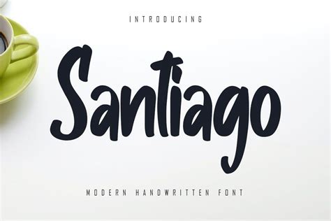 Santiago Modern Handwritten Font Dfonts My Xxx Hot Girl