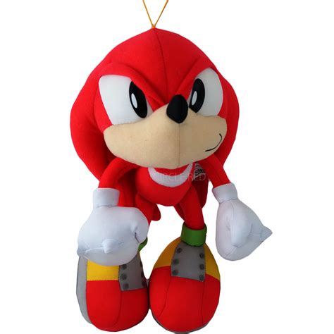 Sonic The Hedgehog Classic Knuckles Plush Circle Red