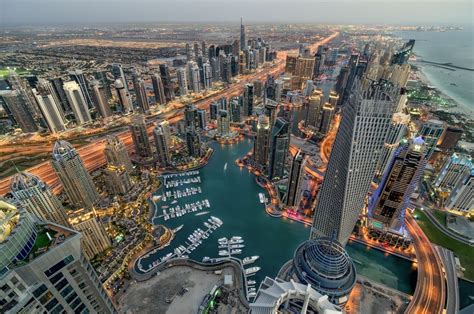 Dubai Marina Aerial View Ii By Zohaib Anjum On 500px With Images