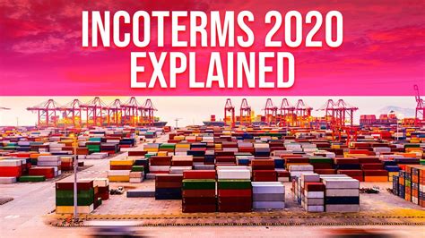 Incoterms 2020 Explained Learn About Changes Importano Sourcing