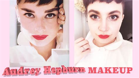 Audrey Hepburn Makeup Tutorial Youtube