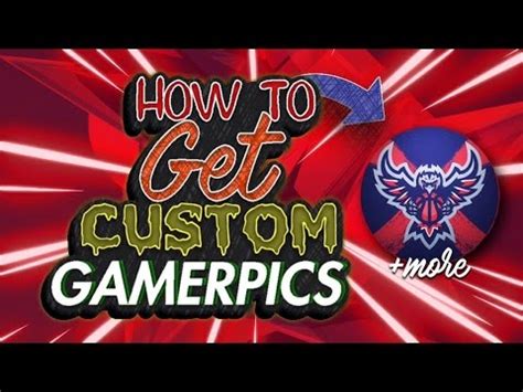 This video walks you through how to create a custom gamerpic for xbox live. (OUTDATED) HOW TO GET CUSTOM XBOX ONE GAMERPICS (2017) - YouTube