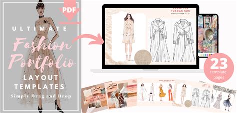 Fashion Portfolio Downloadable Template Successlamodecollege