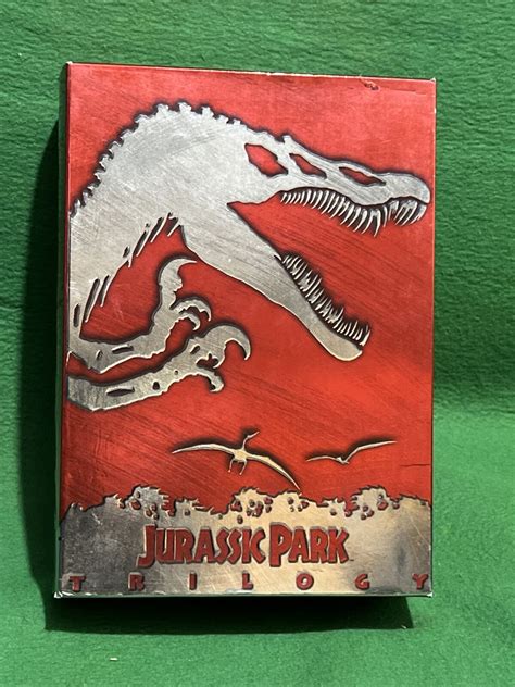 Jurassic Park Trilogy Dvd 2001 4 Disc Set New Open Box 25192146824 Ebay