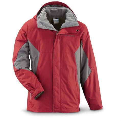 Columbia Mens Eager Air Interchange 3 In 1 Jacket 664804 Insulated