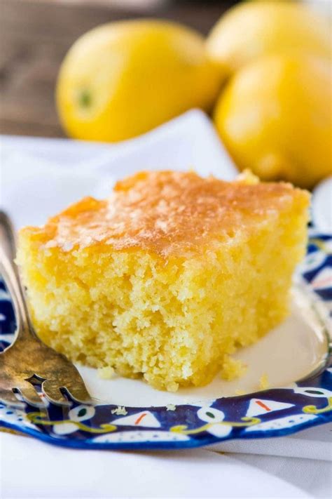 Stir until sugar is dissolved. Best Lemon Jello Cake Recipe (Cake Mix Lemon Cake!) - Oh ...