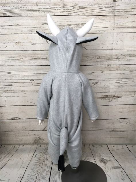 Gray Goat Fleece Toddler Costume Toddler Goat Outfit Child Etsy