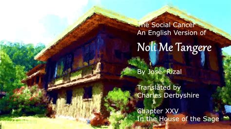 Noli Me Tangere Chapter 25 In The House Of The Sage English