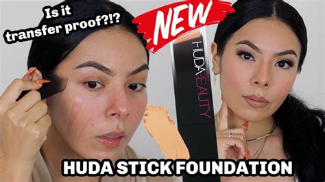 New🤍huda Beauty Stick Foundationwear Test Reviewworth The Buy Or