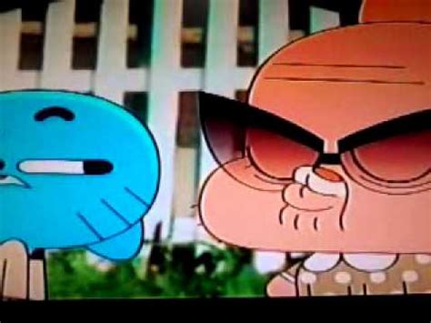 Some countries are very demonstrative, and others are not. Granny jojo kisses gumball - YouTube