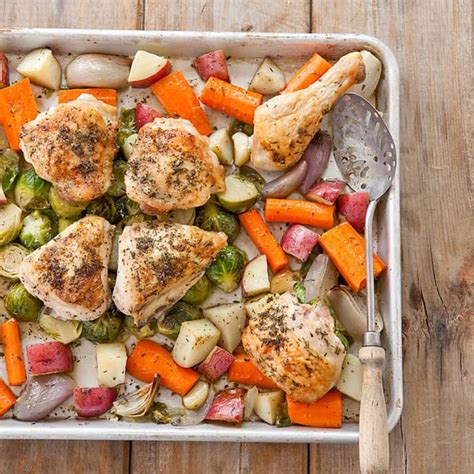 one pan roast chicken with root vegetables america s test kitchen recipe