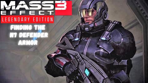 N7 Defender Armor Mass Effect Legendary Edition Finding The N7