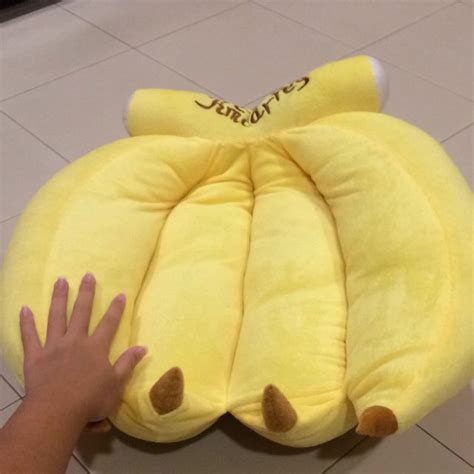Large Banana Bed Pet Supplies Homes And Other Pet Accessories On Carousell