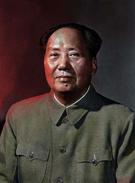 Mao Zedongmao Tse Tung Chinese Communist Revolutionary Who Became The