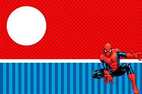 Fiesta De Spiderman Invitaciones Para Imprimir Gratis Oh My Fiesta