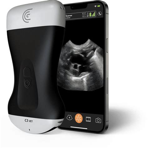 Hand Held Veterinary Ultrasound System C3 Hd3 Vet Clarius Mobile