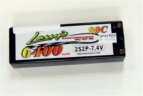 Lipo Hard Case Battery 6400mah 90c 74v 2s Lprc64002s90c Cars