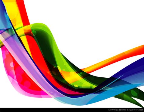 Color Wave Abstract Background Vector Graphic Vector