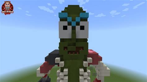 Pickle Rick From Of Course Rick And Morty Minecraft Map