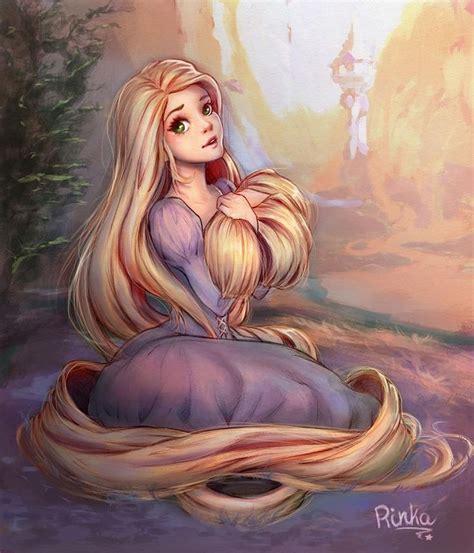 Rapunzel By Ohayorinka On Deviantart Disney Princess Art Disney