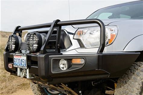 Arb 3423020 Deluxe Toyota Tacoma 1995 2004 Winch Front Bumper Black Finish