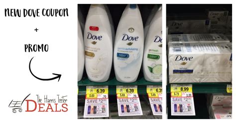 Dove bar soap, 6 ct, 4 oz, $6.49 *eligible. Nice! $2 off Dove Wash or Bar Soap Coupon - The Harris ...