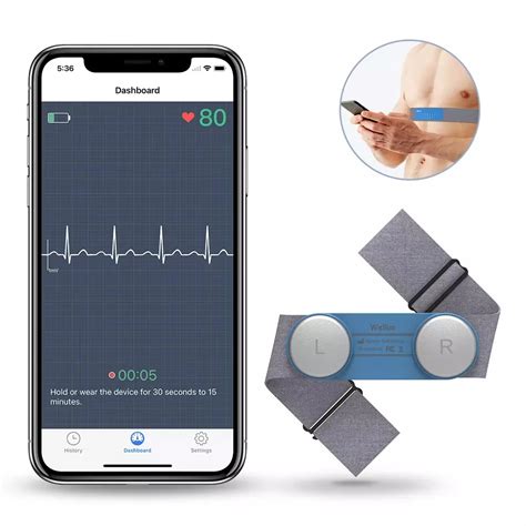 Bluetooth Wearable Ekg Monitor Handheld Heart Rate Ekg Monitoring Usb