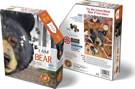 The tricky part is that you can't. Madd Capp Puzzle - I Am Bear(300) - Toys Unique