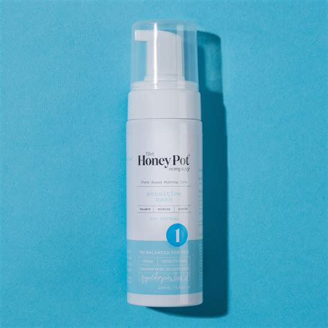 The Honey Pot Sensitive Intimate Wash Blue 569 Fluid Ounce Amazon