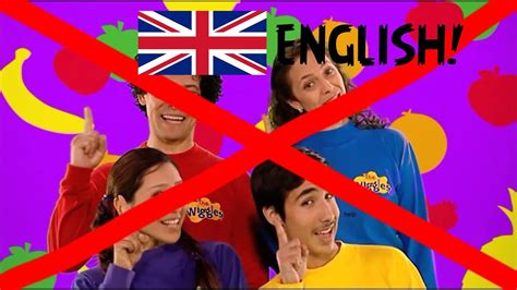 The Wiggles Fruit Salad Spanish But Its In English Youtube