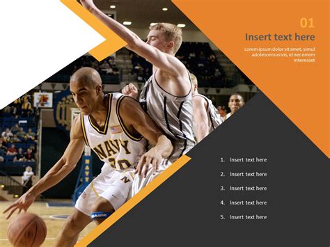 Basketball Game Free Presentation Templates