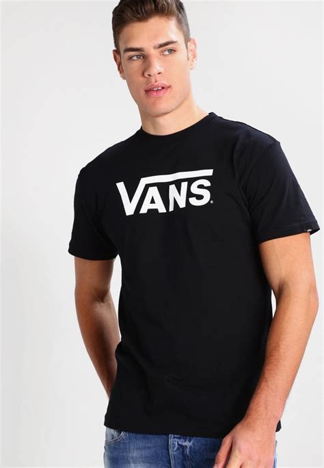 Vans Classic T Shirt Con Stampa Blackwhitenero Zalandoit