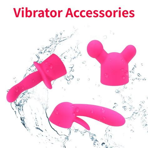 G Spot Av Rod Stick Vibrators Headgear Magic Wand Attachment Clitoris Massager Vibration Head