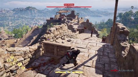 Assassin S Creed Odyssey Alarm Sabotage In Fort Of Arkas YouTube