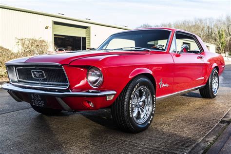 1968 Ford Mustang 289 Automatic Huge Specification Stunning Red Deposit Taken Muscle Car