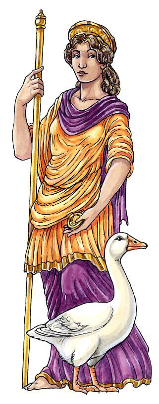 Roman God Jupiter And Juno