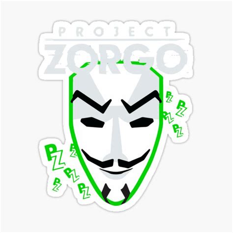 Cool Zorgo Anonymous Mask Coder T Lover Sticker For Sale By